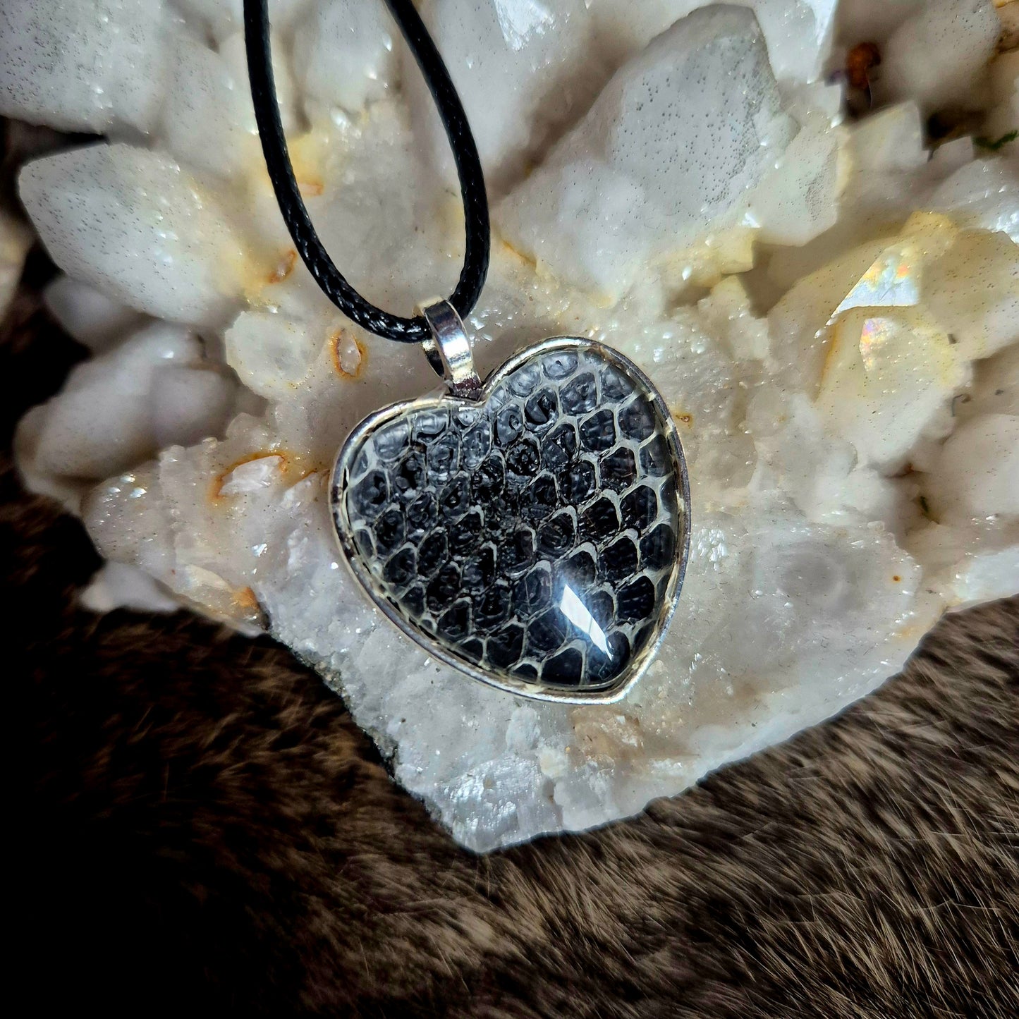 Snake Skin Pendant