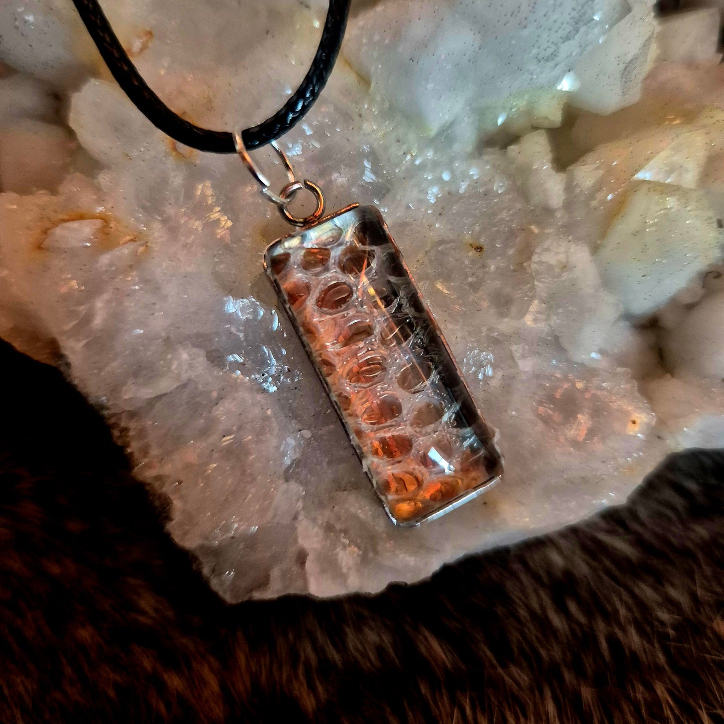 Snake Skin Pendant
