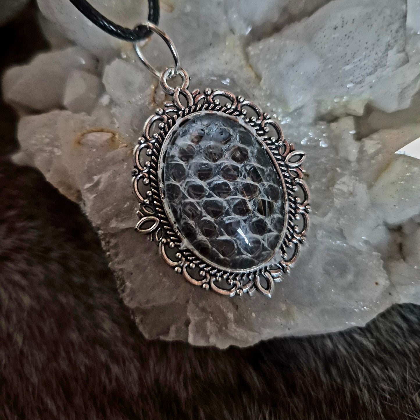 Snake Skin Pendant