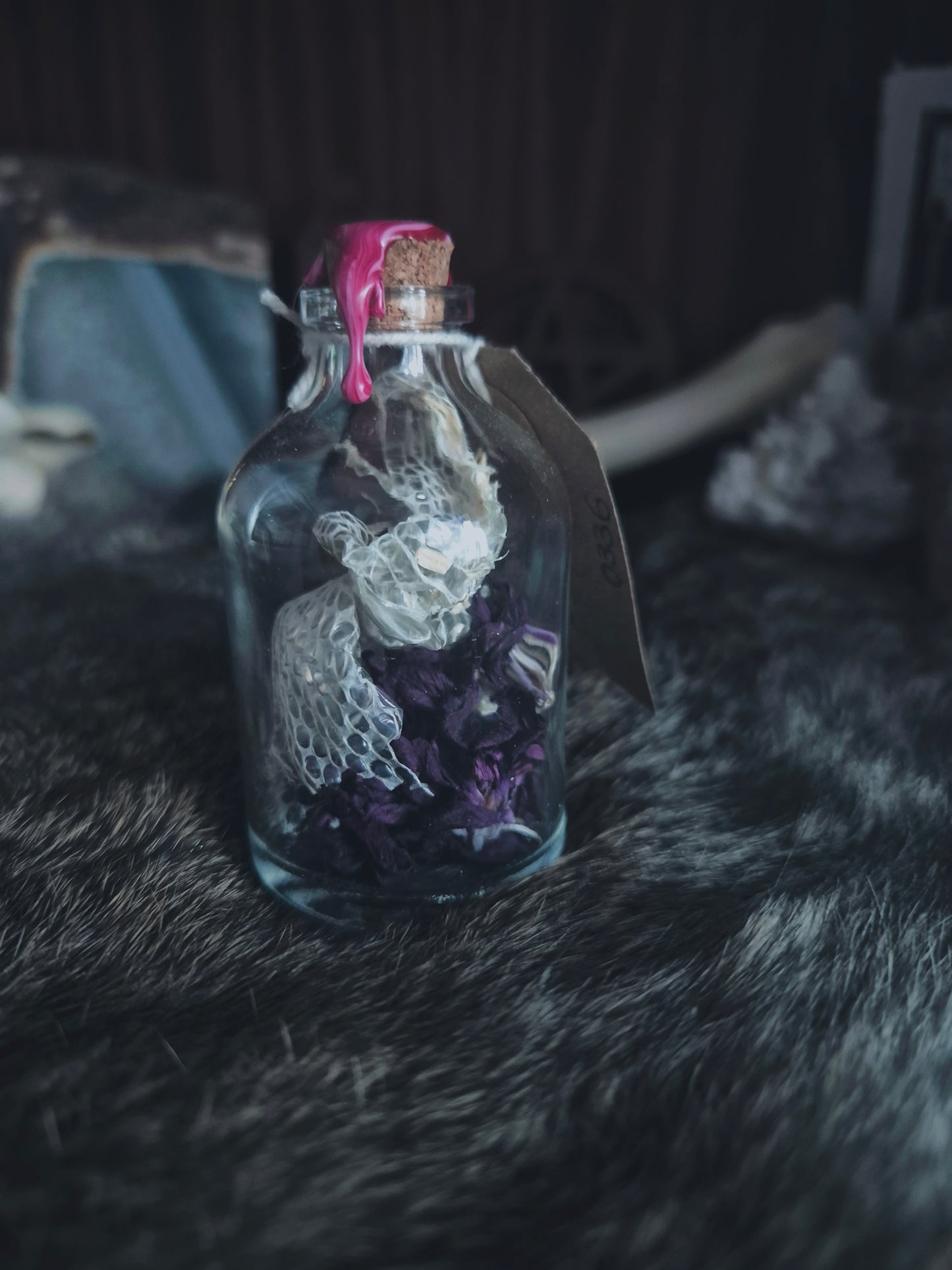 Snake Skin Bottle