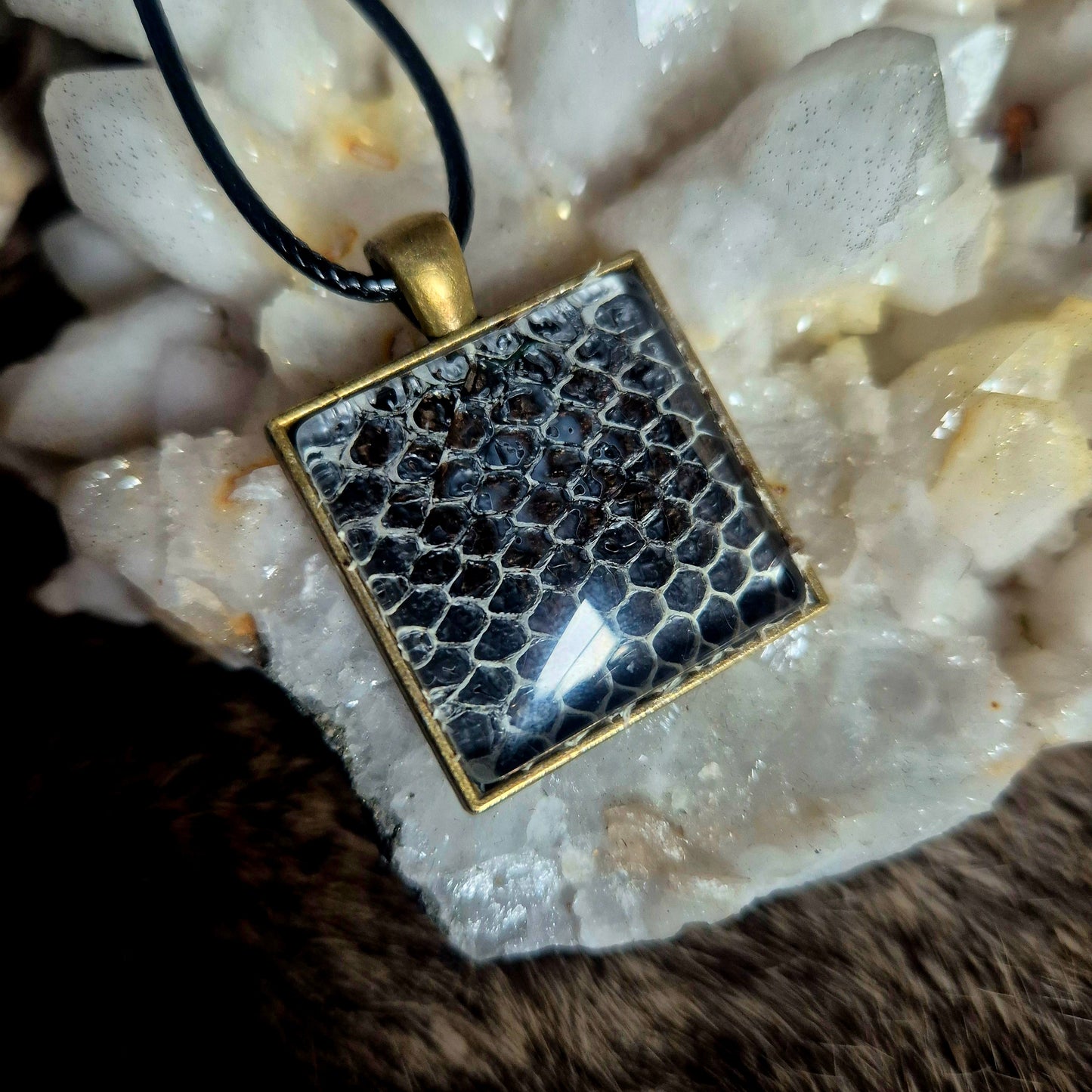 Snake Skin Pendant