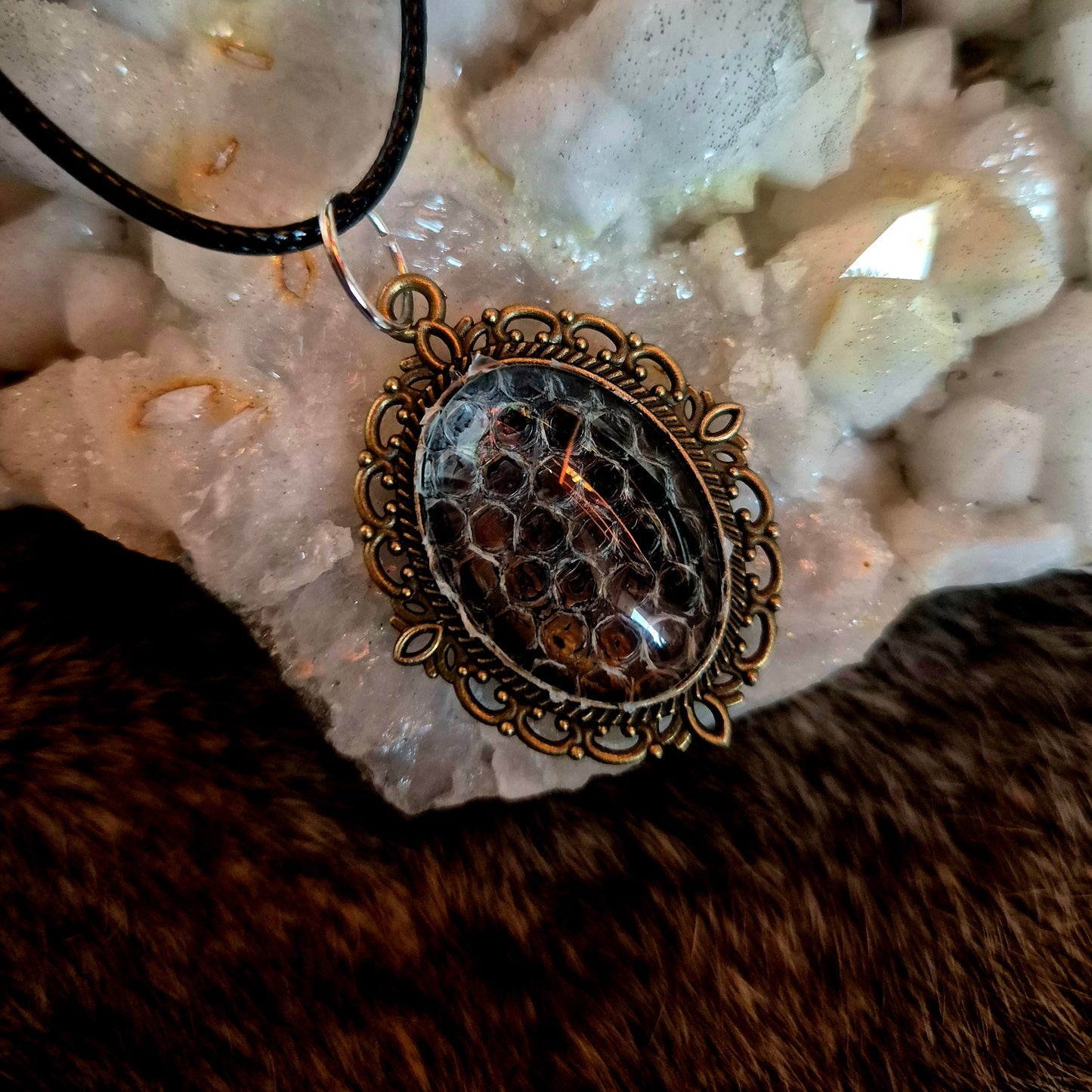 Snake Skin Pendant