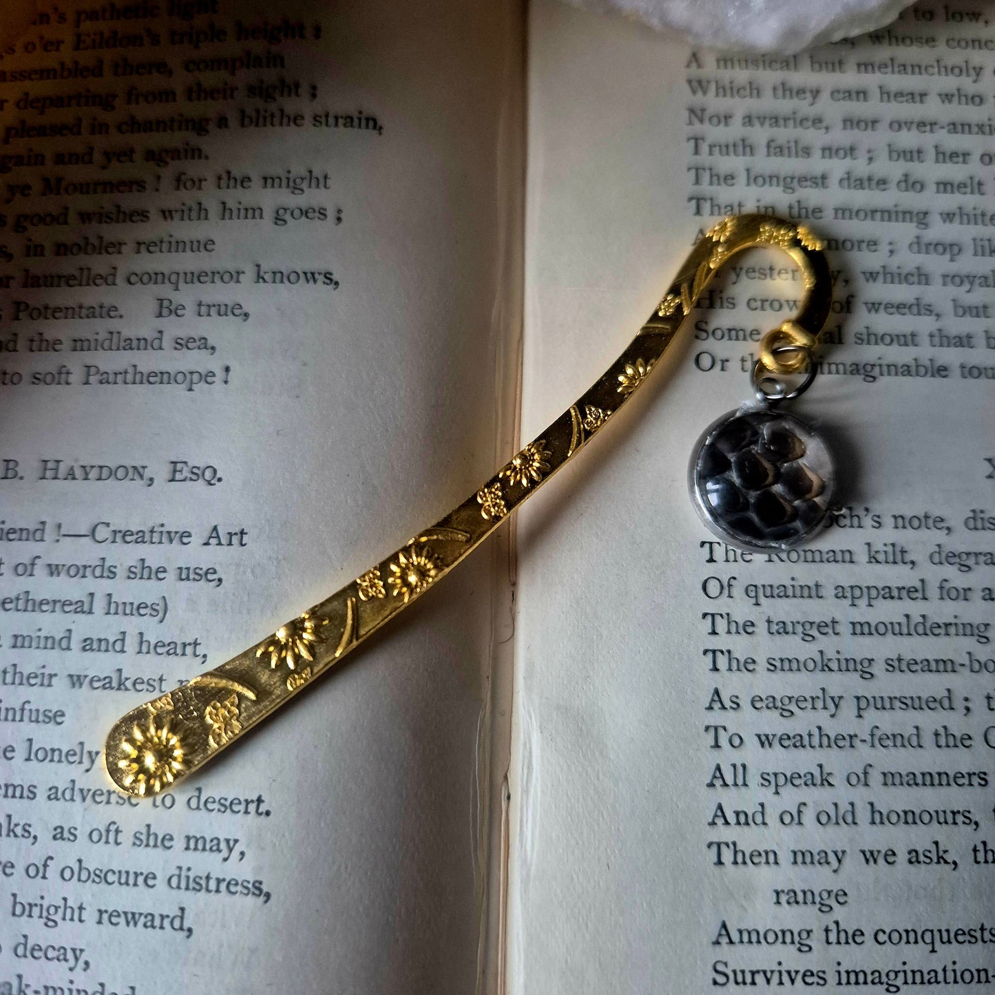 Snake Skin Bookmark