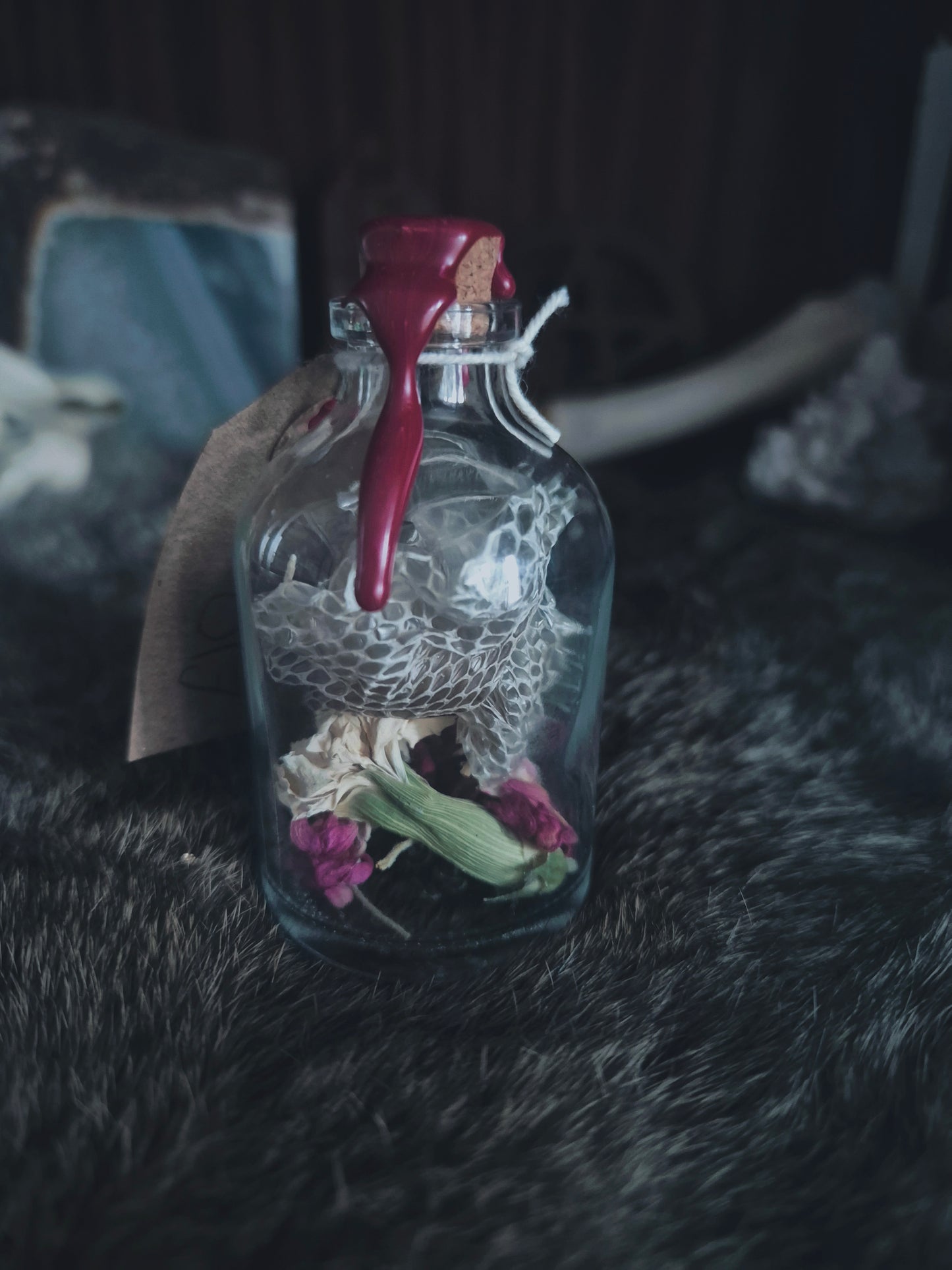 Snake Skin Bottle