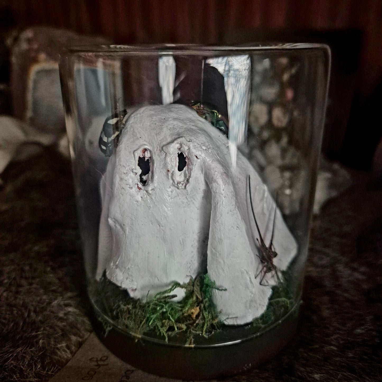 Ghost and Bugs Jar