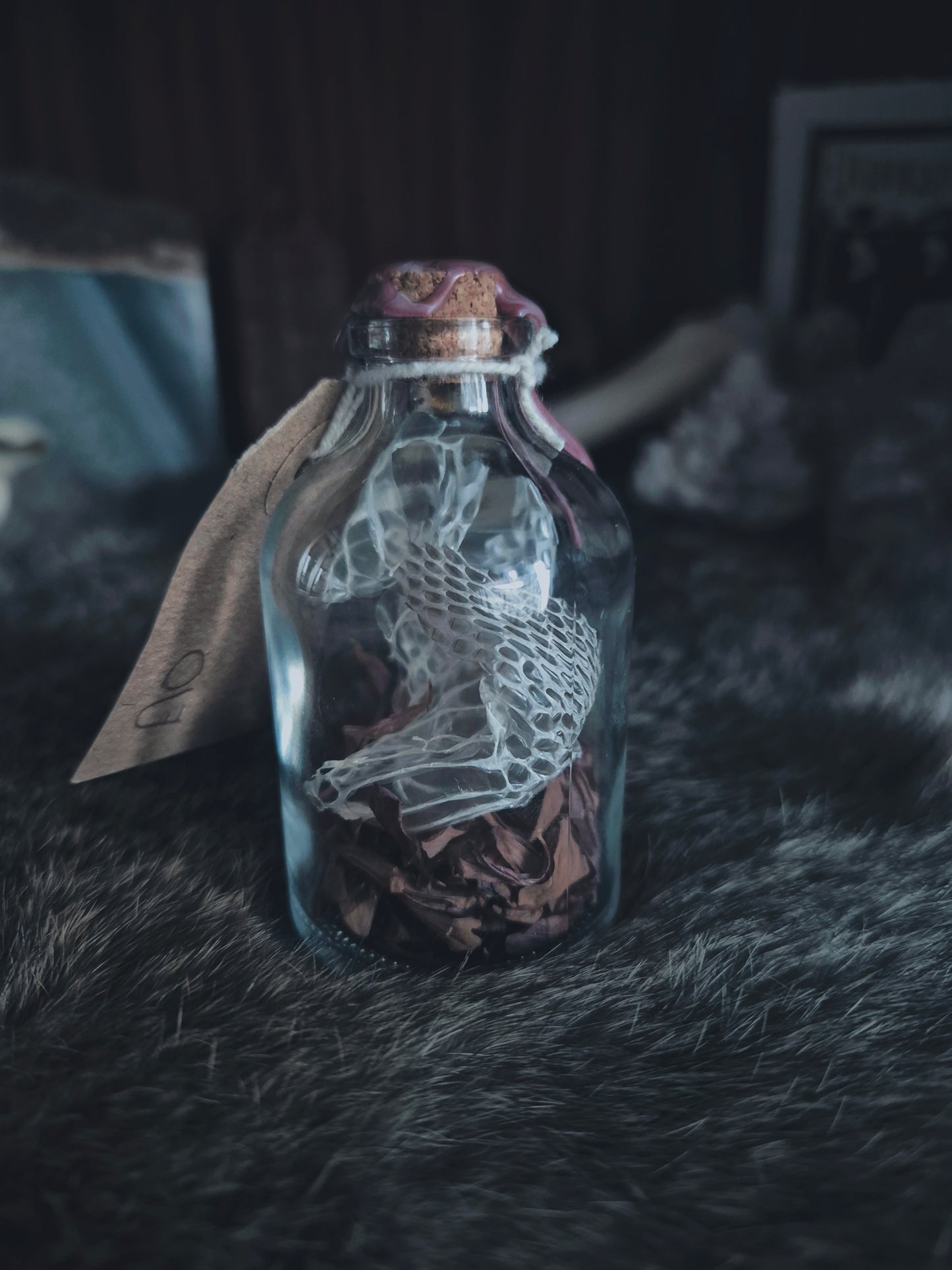 Snake Skin Bottle