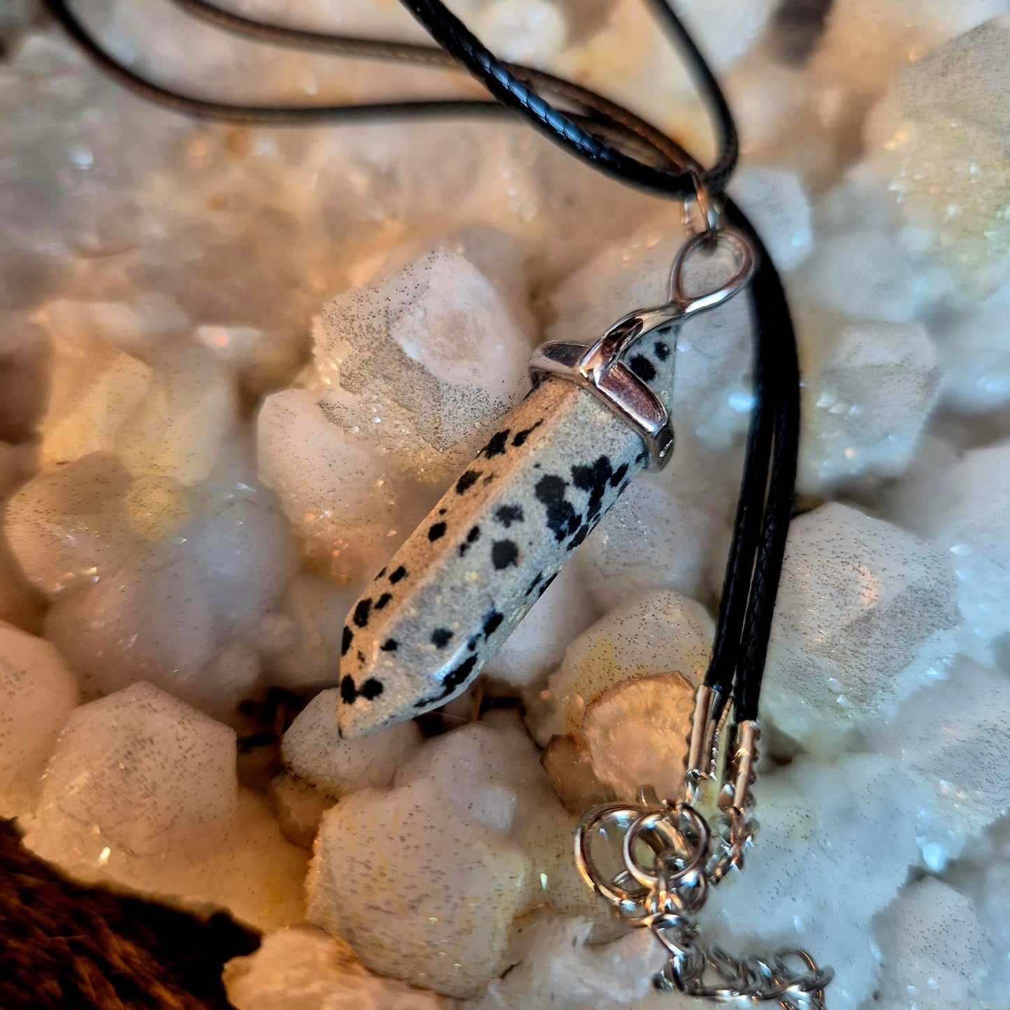 Dalmation Jasper Pendant