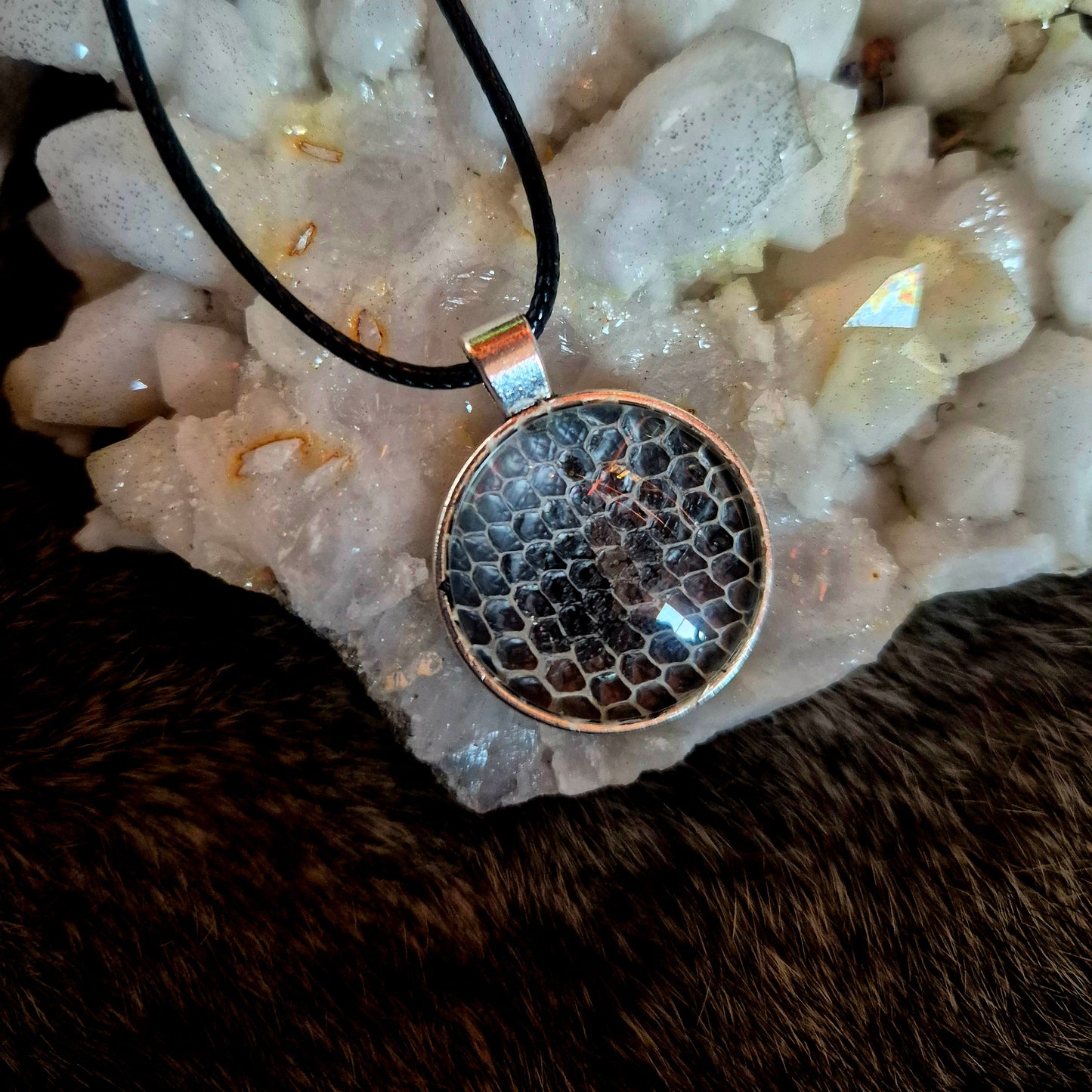 Snake Skin Pendant