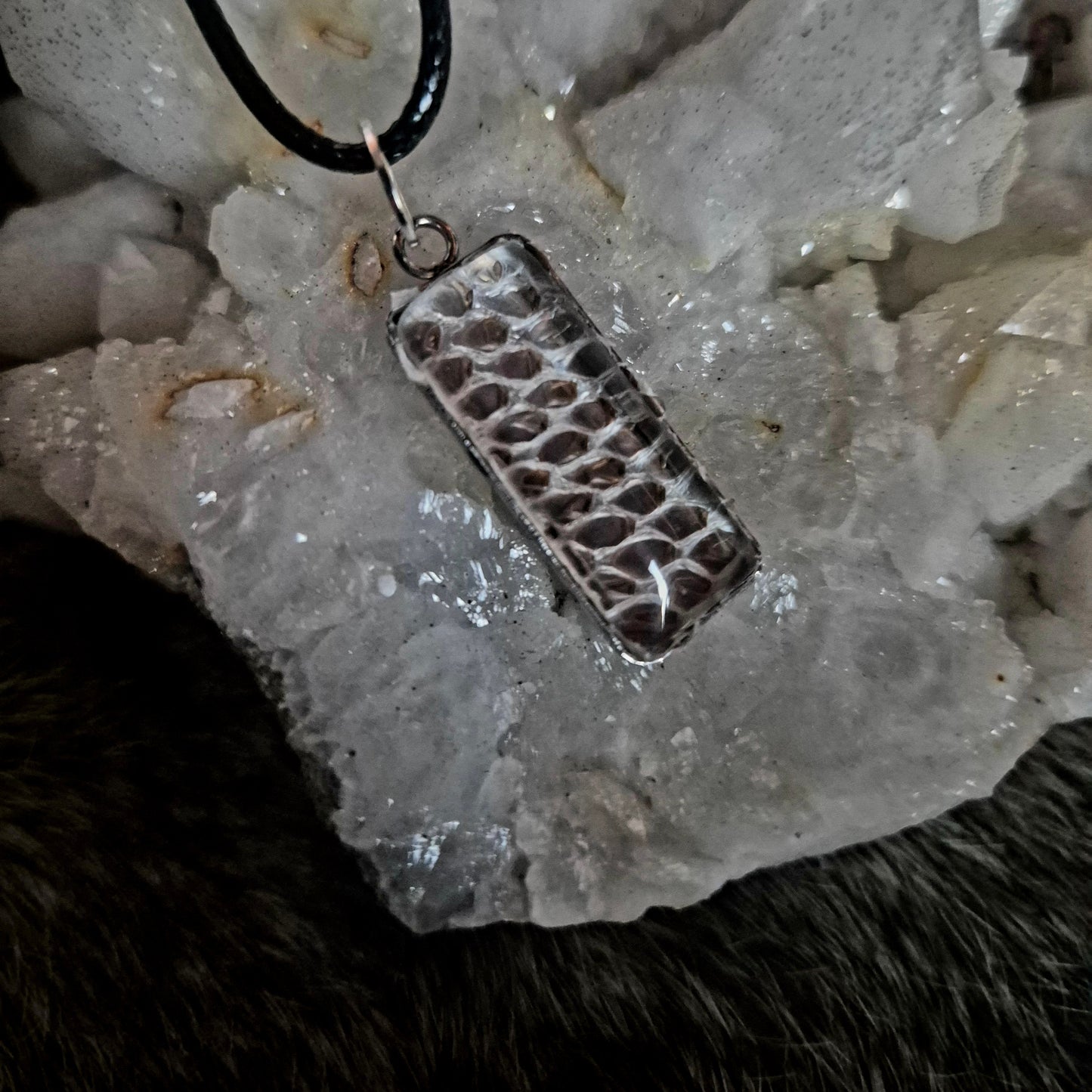 Snake Skin Pendant