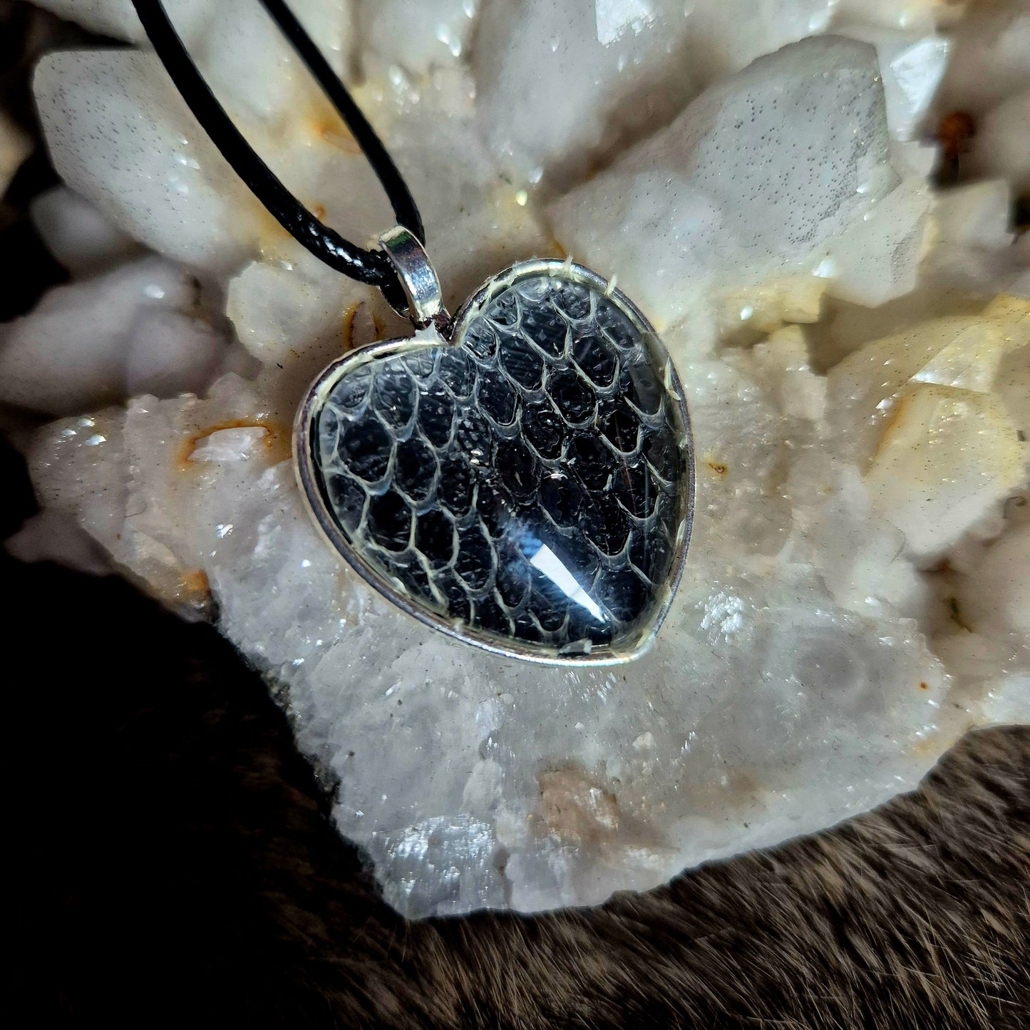 Snake Skin Pendant
