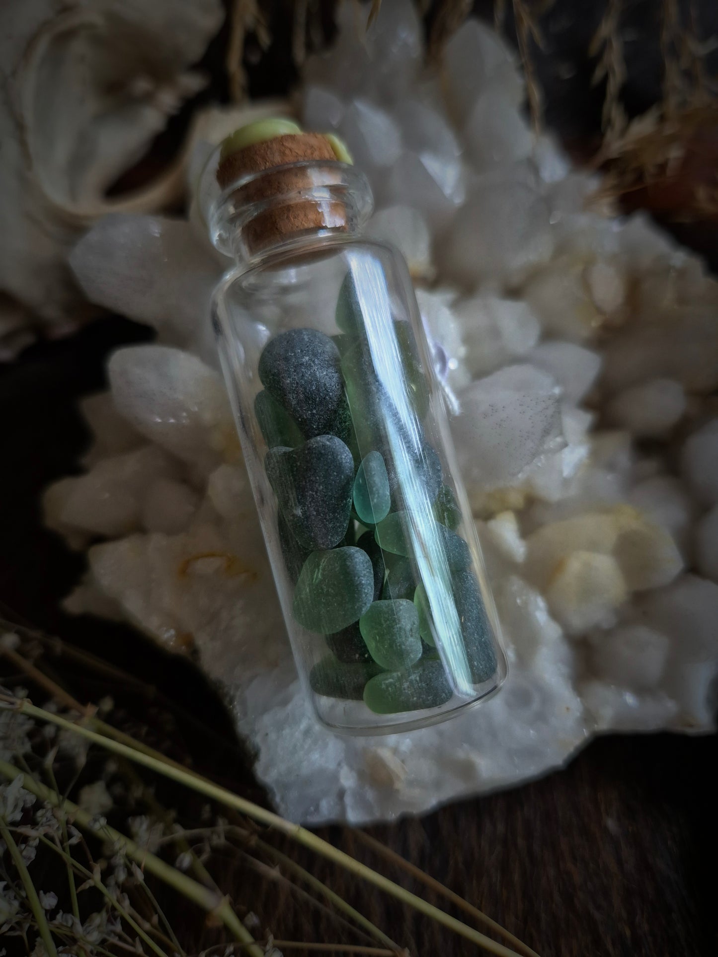 Seaglass Mini Curio Jar