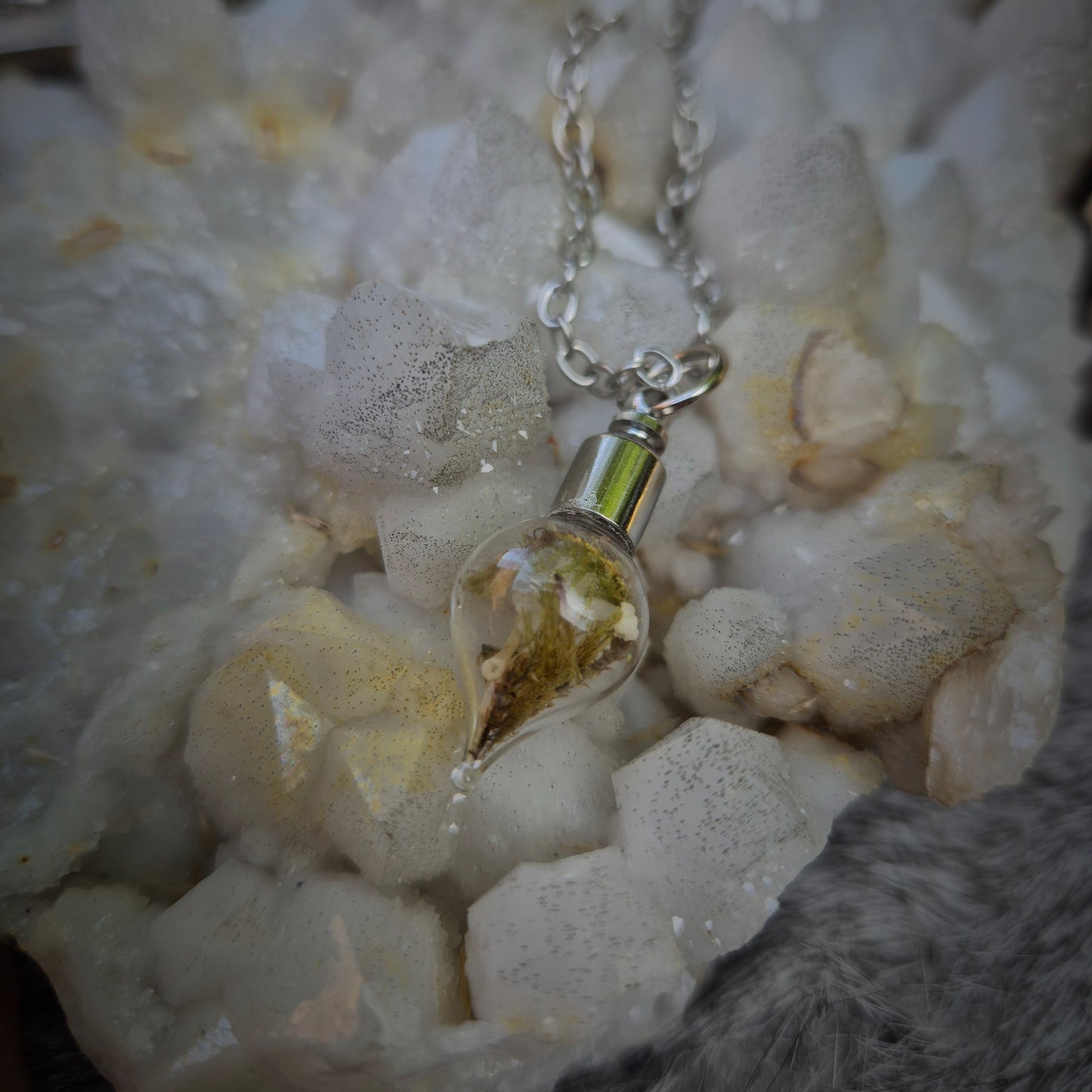 Curio Glass Vial Necklace