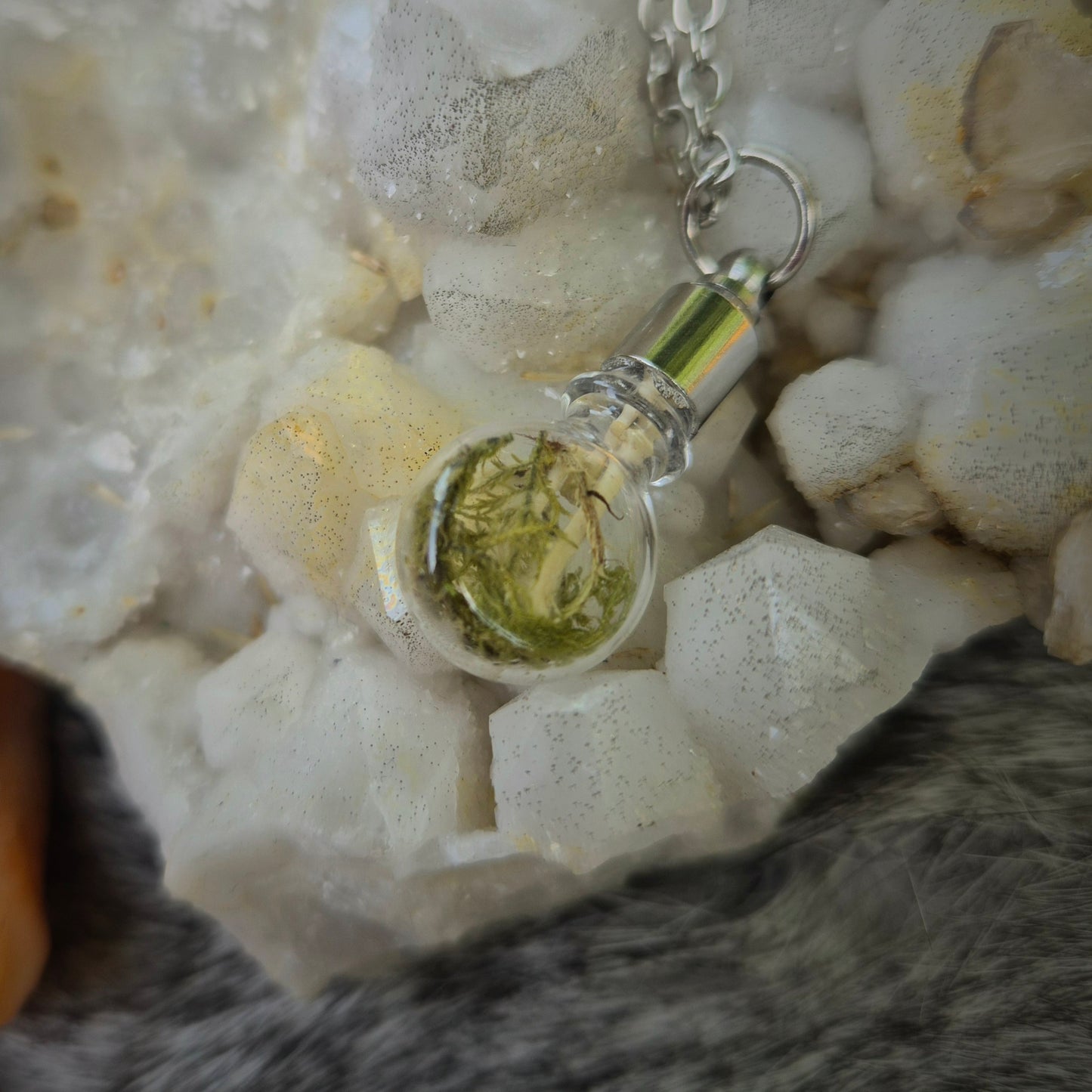 Curio Glass Vial Necklace