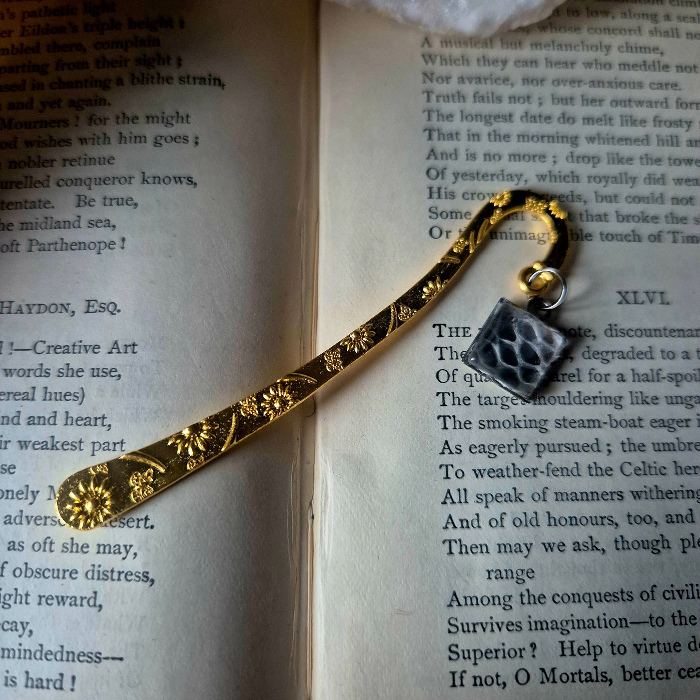 Snake Skin Bookmark