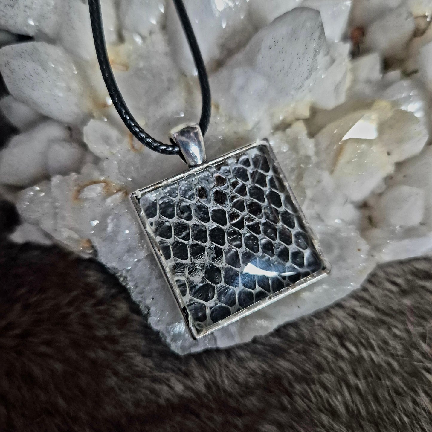 Snake Skin Pendant