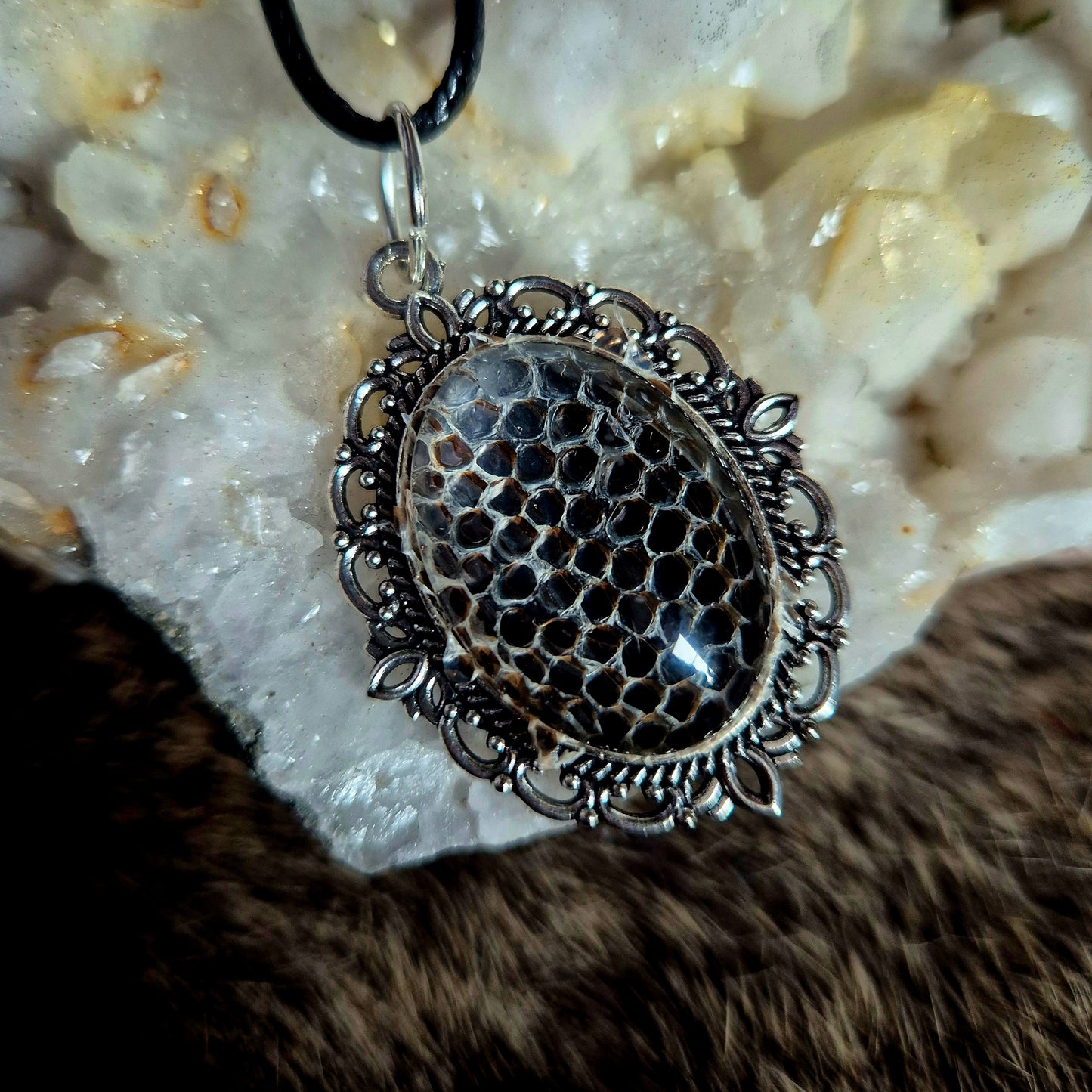 Snake Skin Pendant
