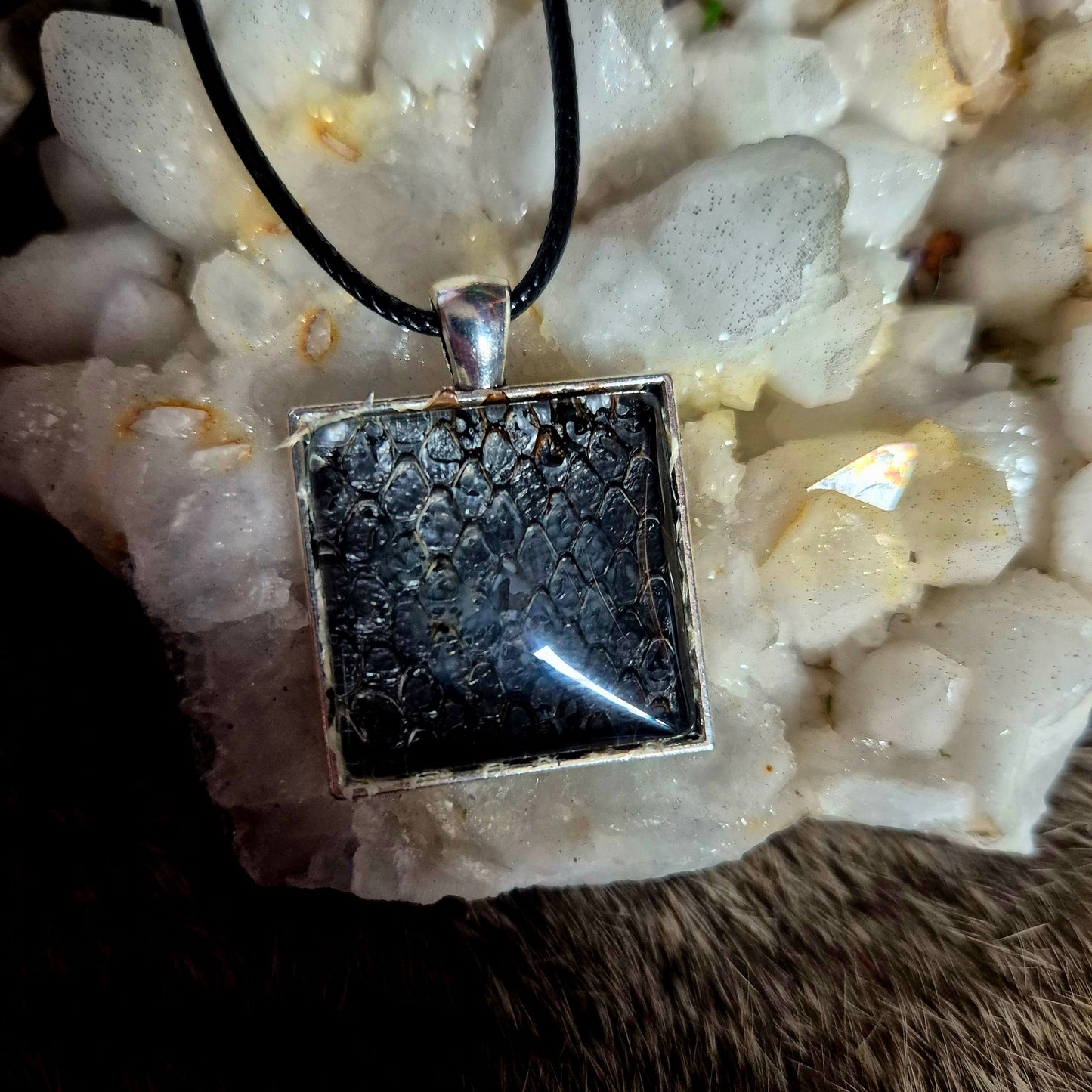 Snake Skin Pendant