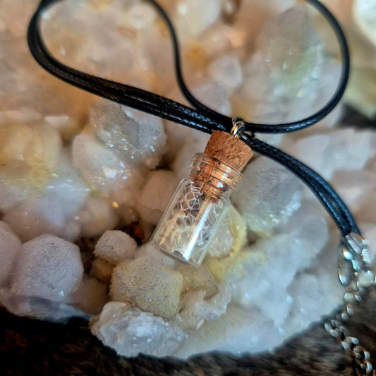 Snake Skin Bottle Pendant