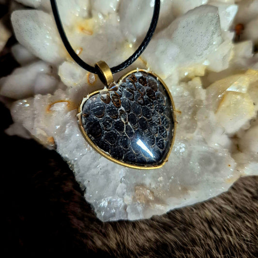 Snake Skin Pendant