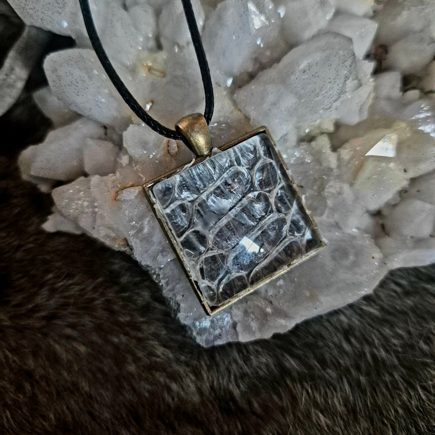 Snake Skin Pendant
