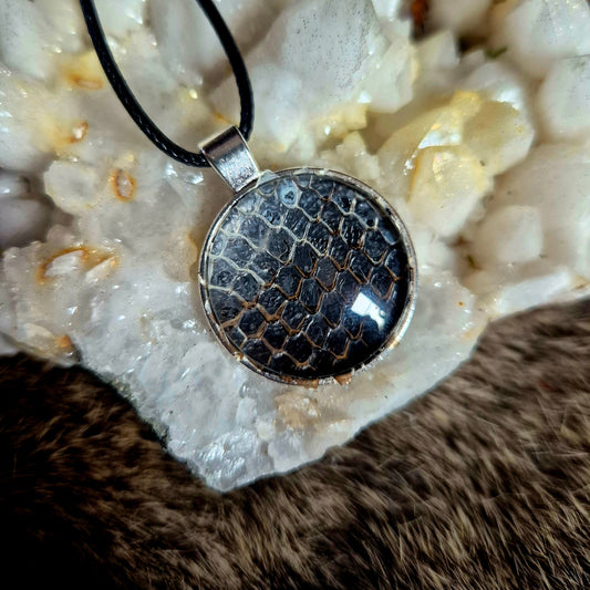Snake Skin Pendant
