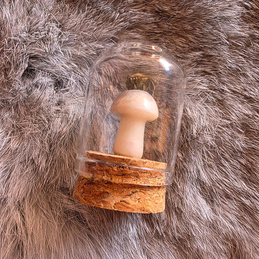 Crystal Mushroom Bee Dome