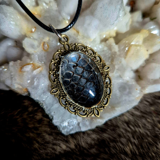 Snake Skin Pendant