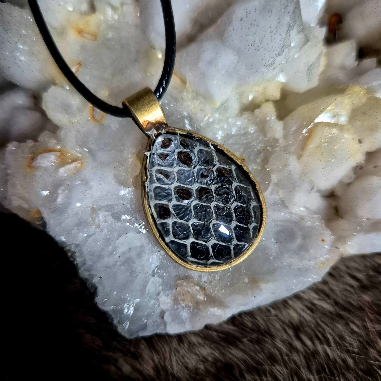Snake Skin Pendant