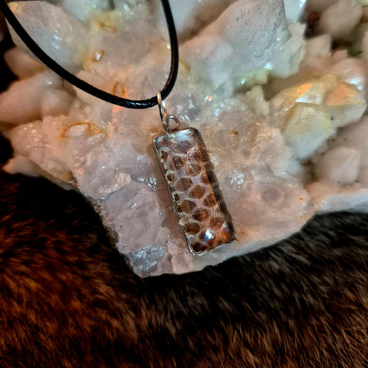 Snake Skin Pendant