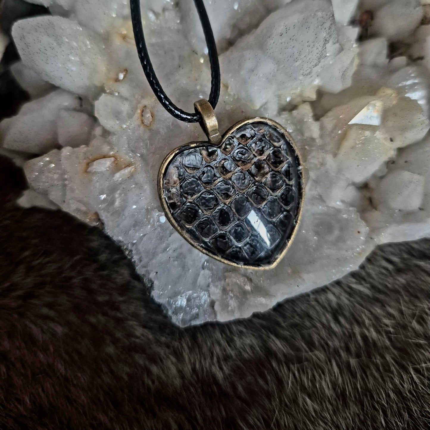 Snake Skin Pendant