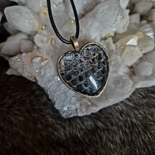 Snake Skin Pendant