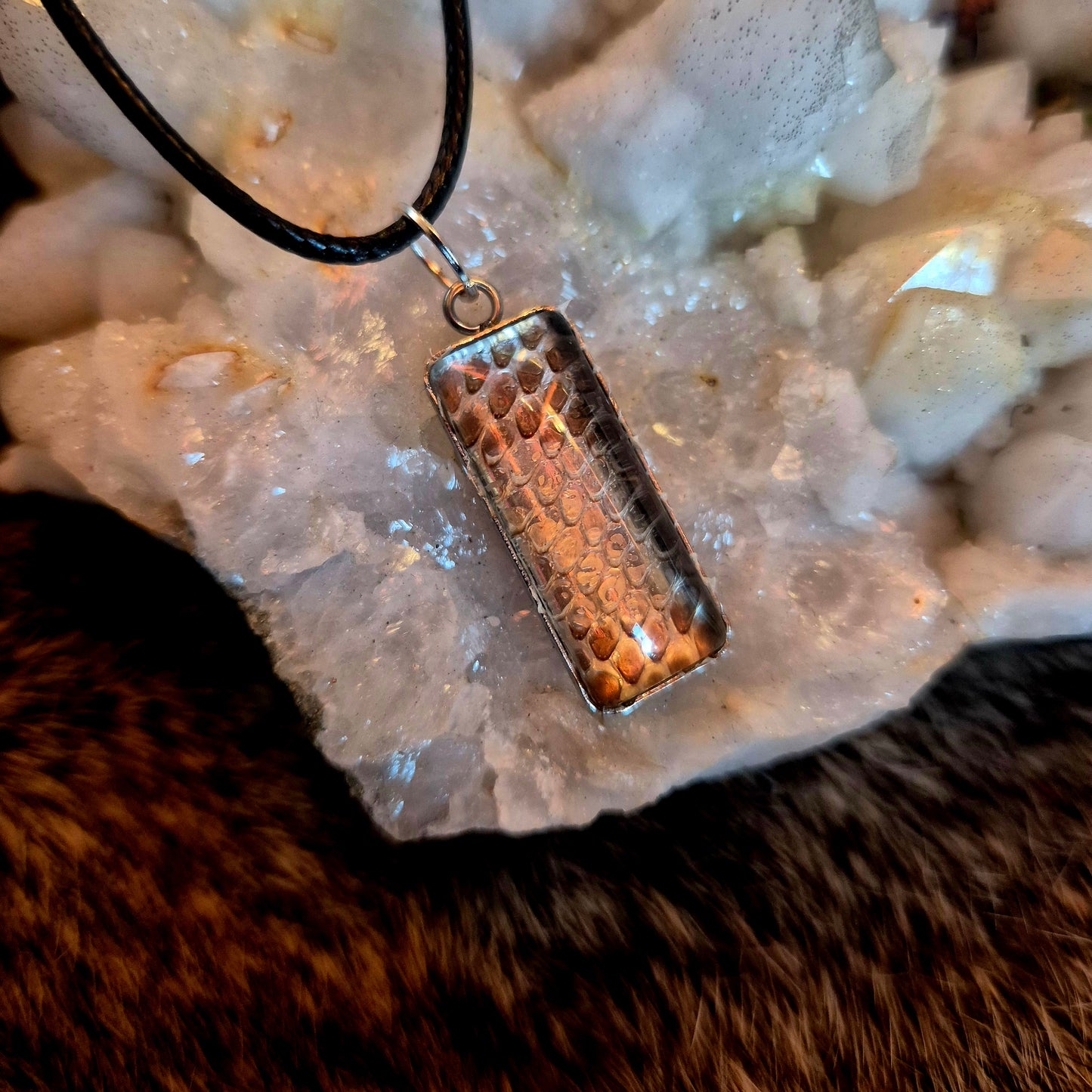Snake Skin Pendant