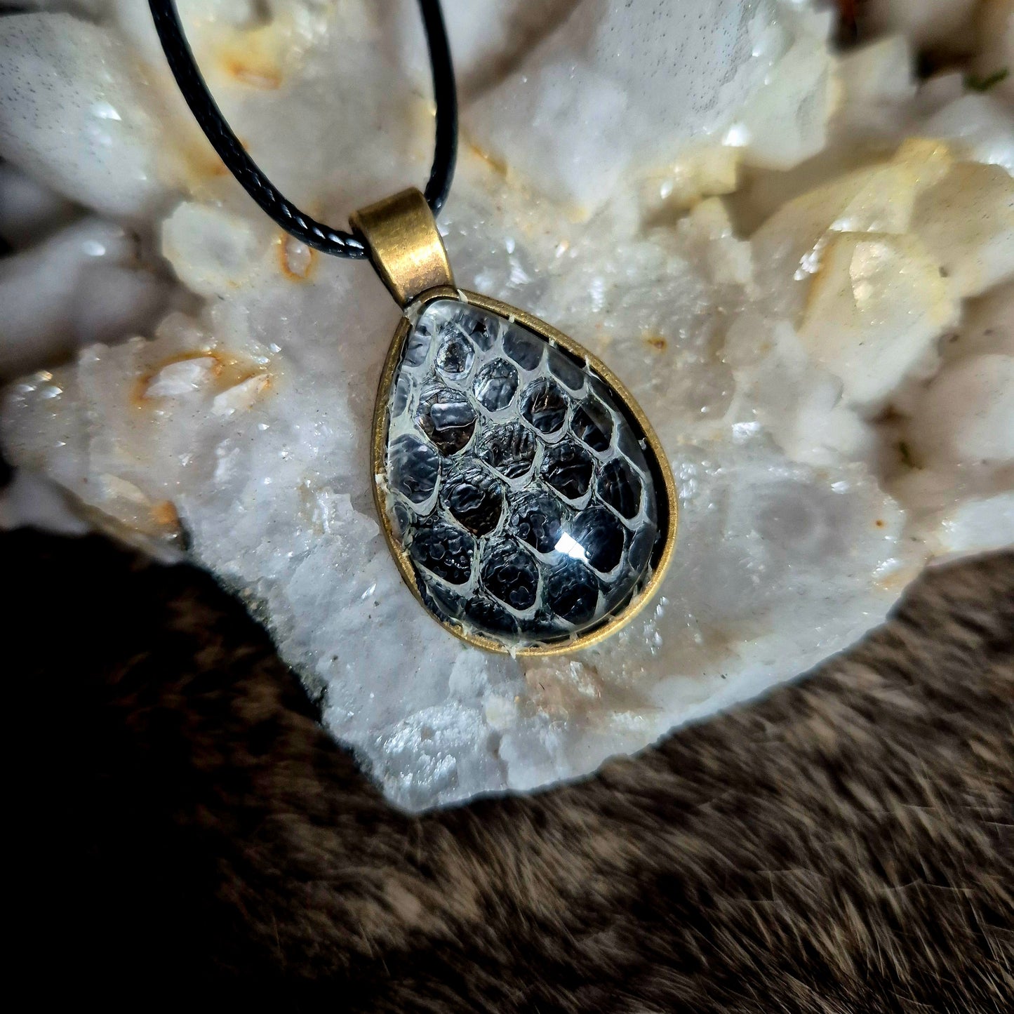 Snake Skin Pendant