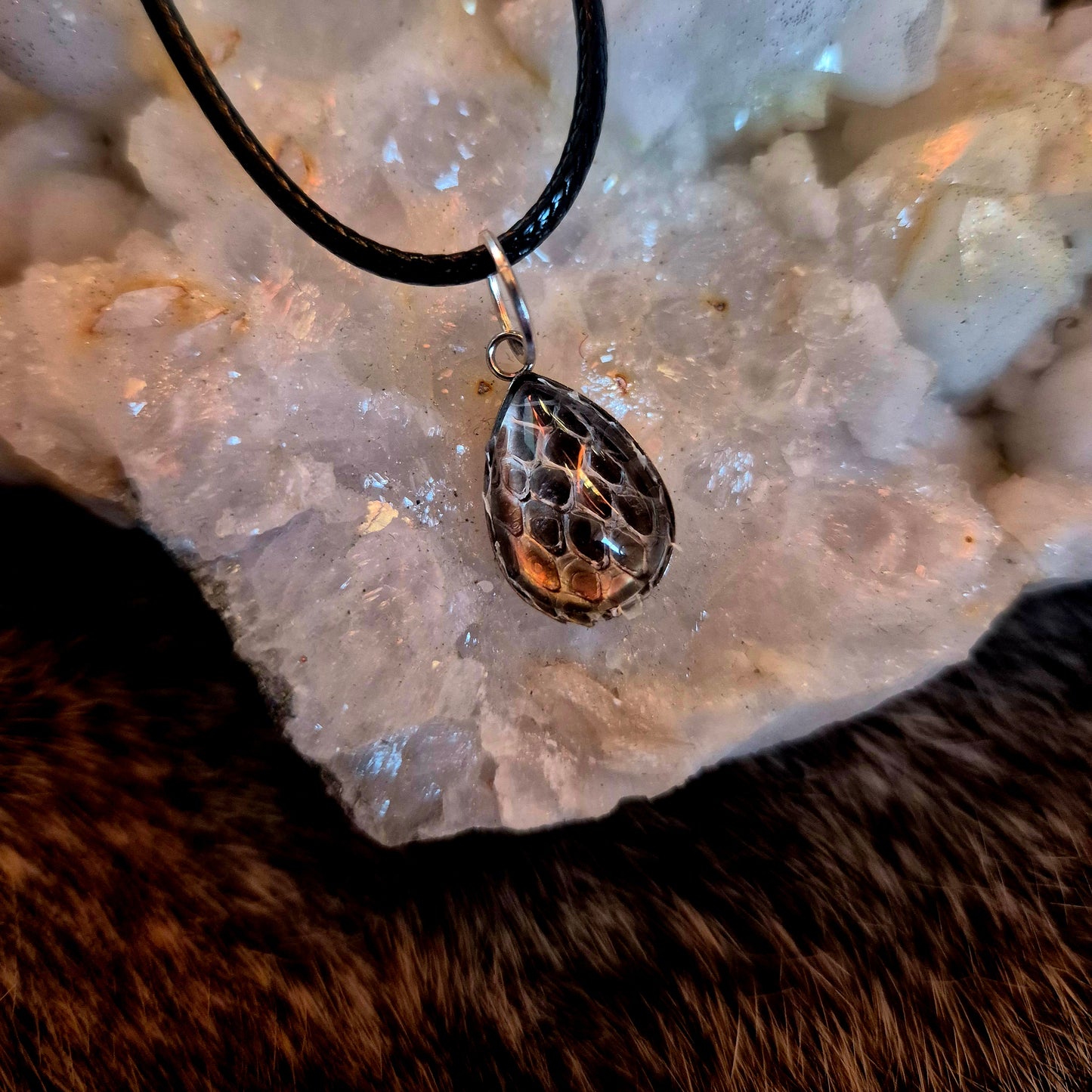 Snake Skin Pendant