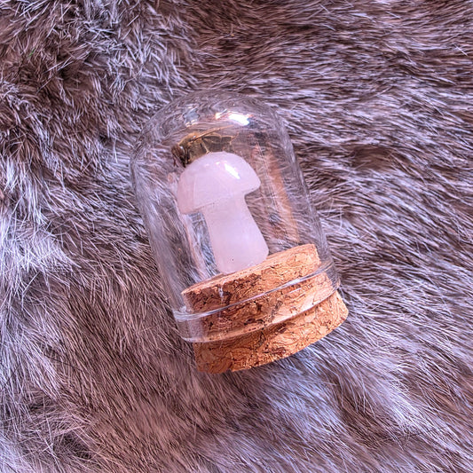 Crystal Mushroom Bee Dome