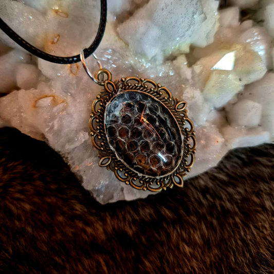 Snake Skin Pendant