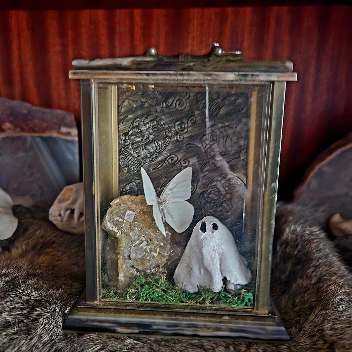 Ghost and Butterfly Clock