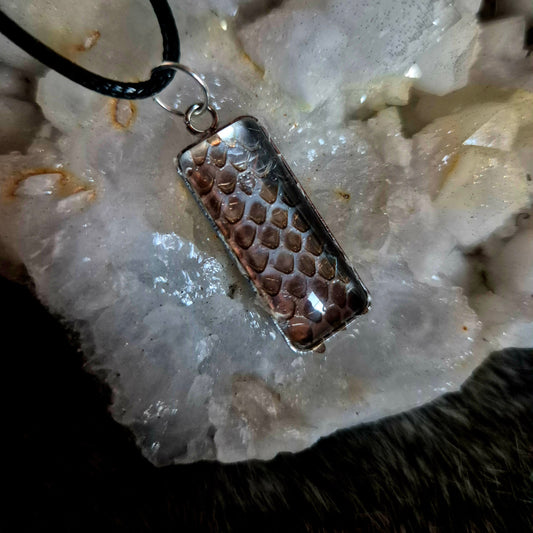Snake Skin Pendant