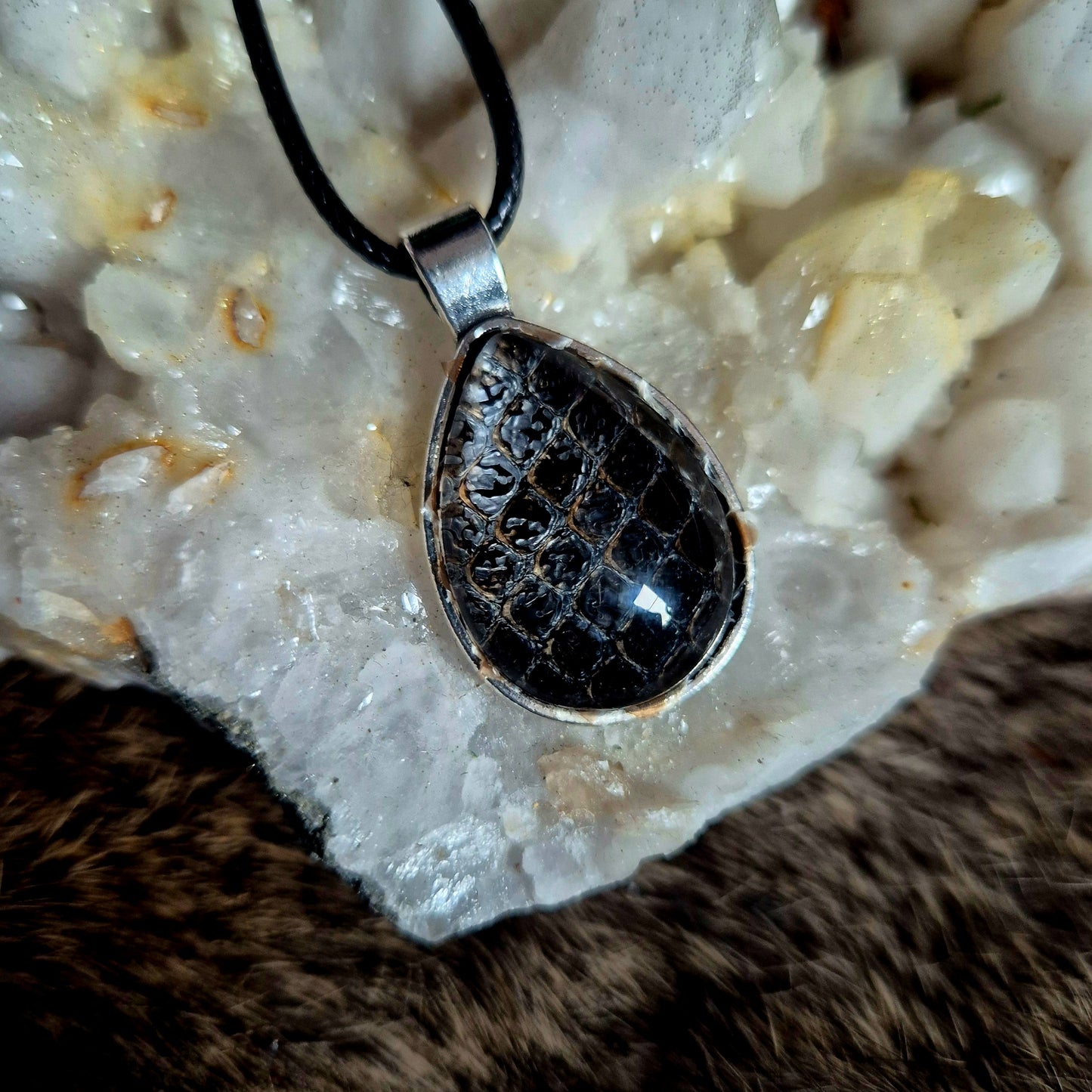 Snake Skin Pendant