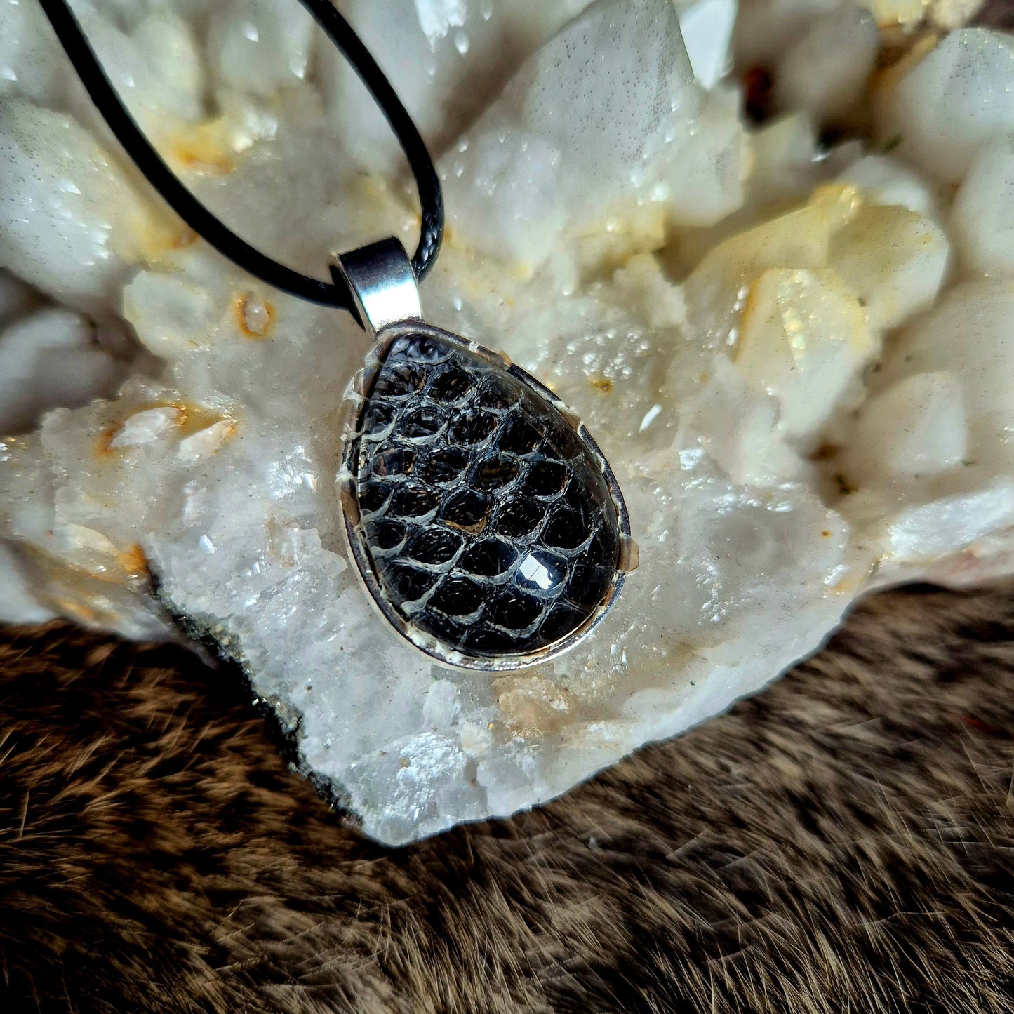 Snake Skin Pendant