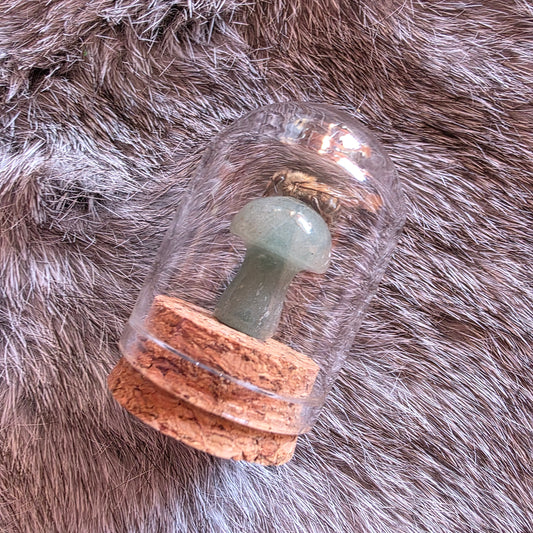 Crystal Mushroom Bee Dome