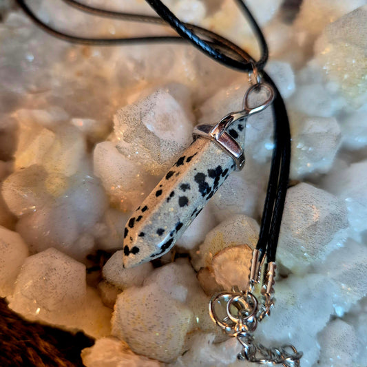 Dalmation Jasper Pendant