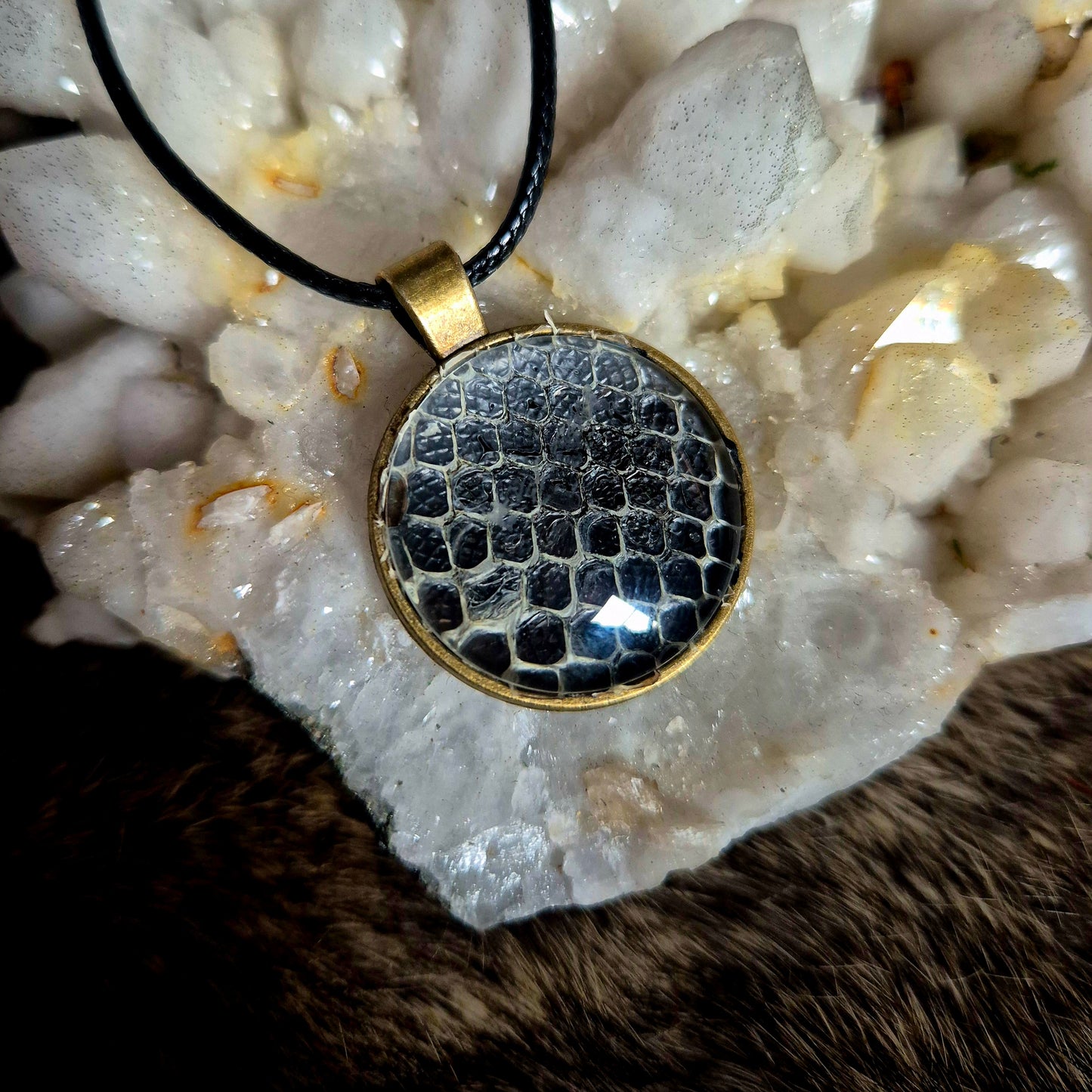 Snake Skin Pendant