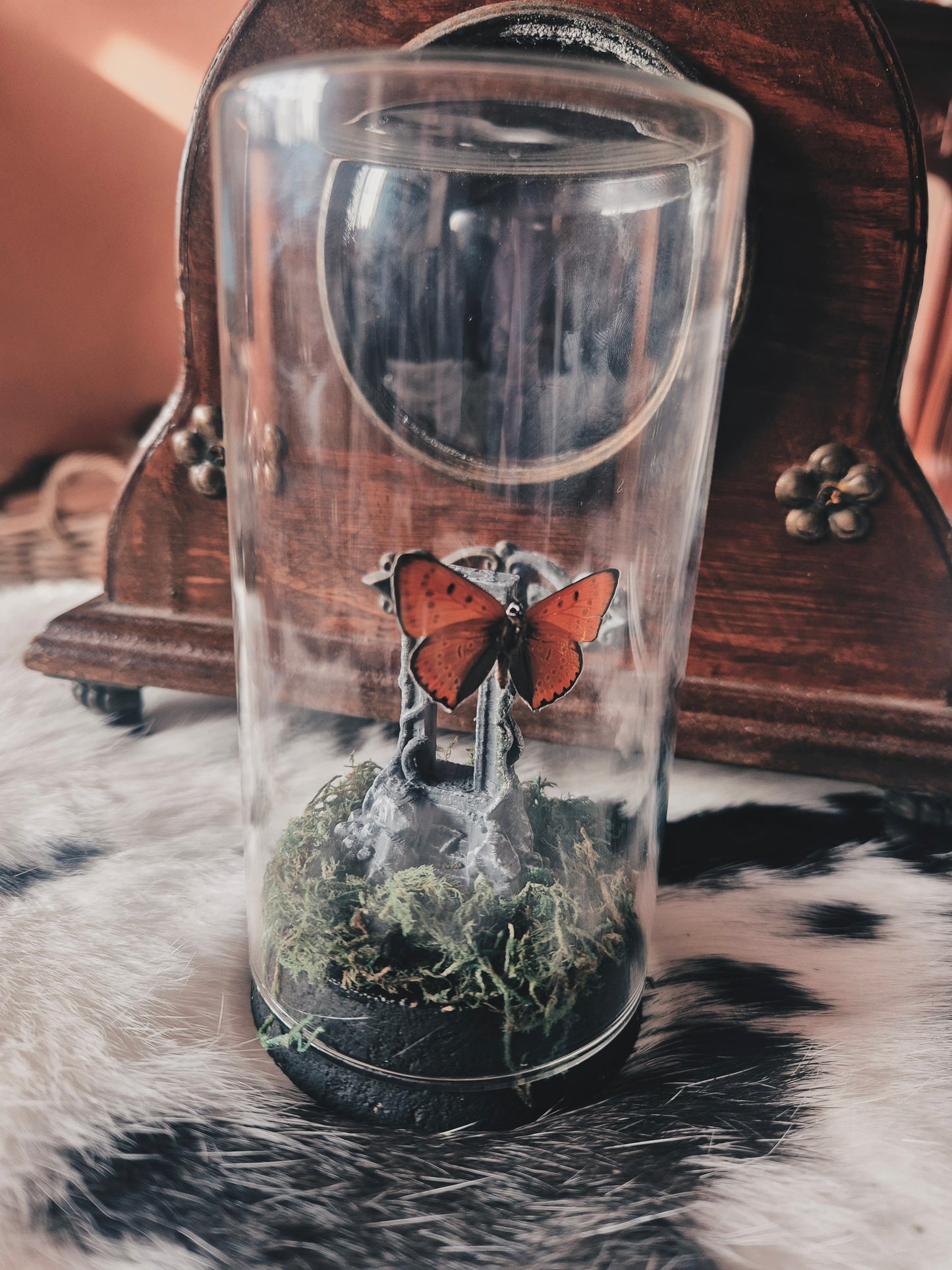 Copper Butterfly on Arch