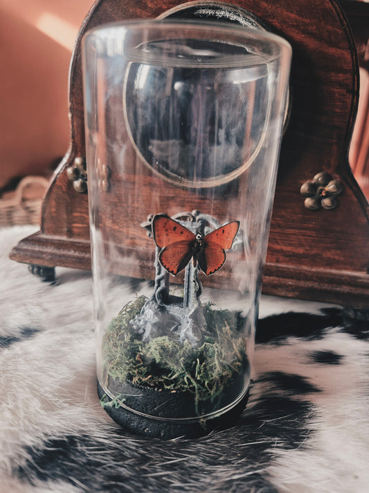 Copper Butterfly on Arch