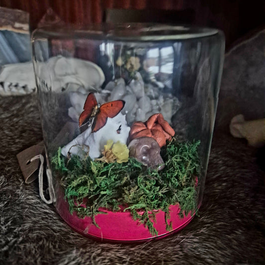 Ghost and Butterfly Jar