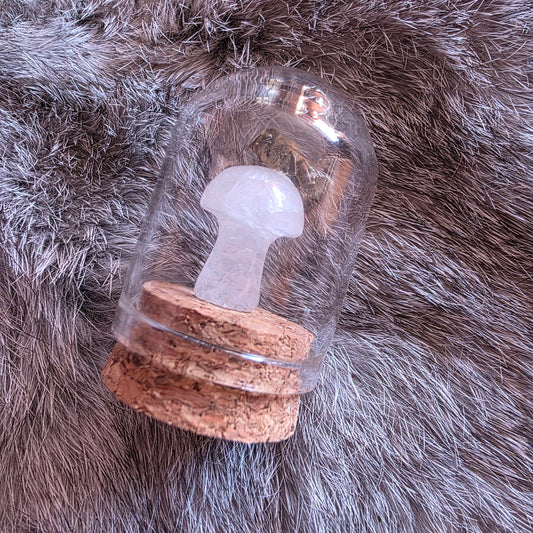 Crystal Mushroom Bee Dome