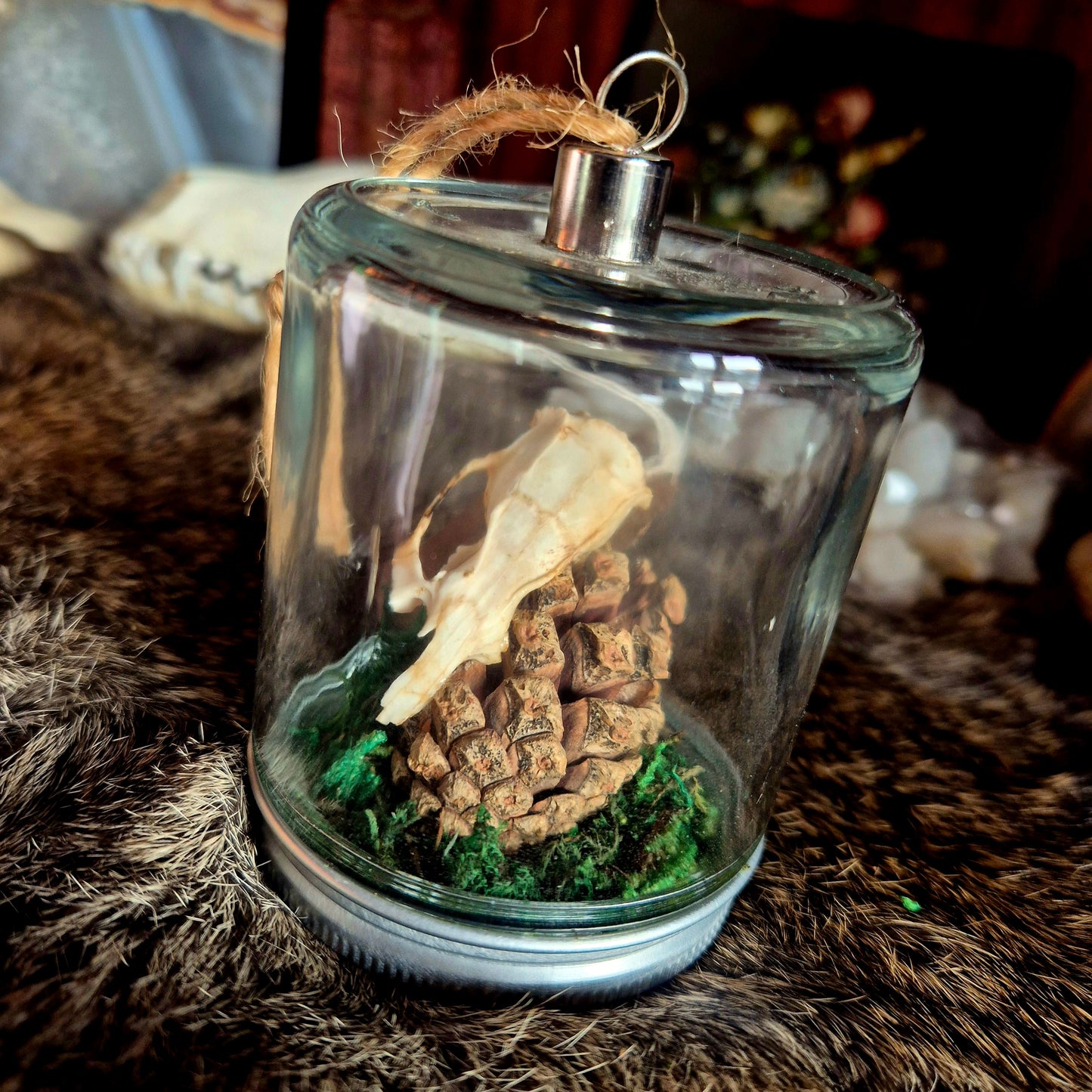 Rat Skull Jar