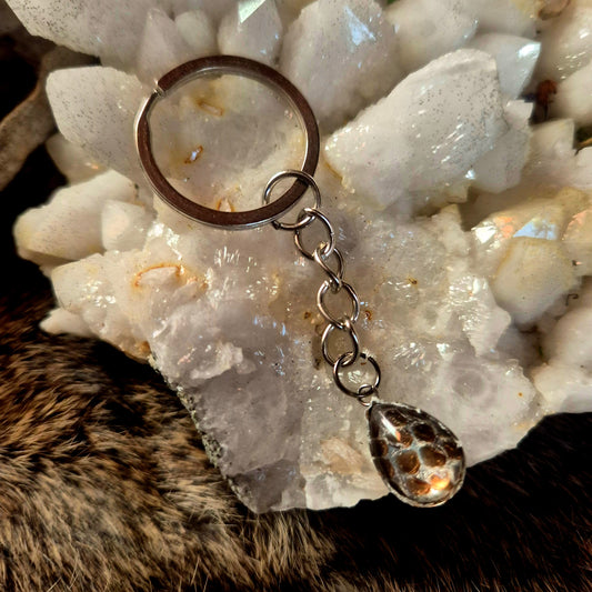 Snake Skin Keyring