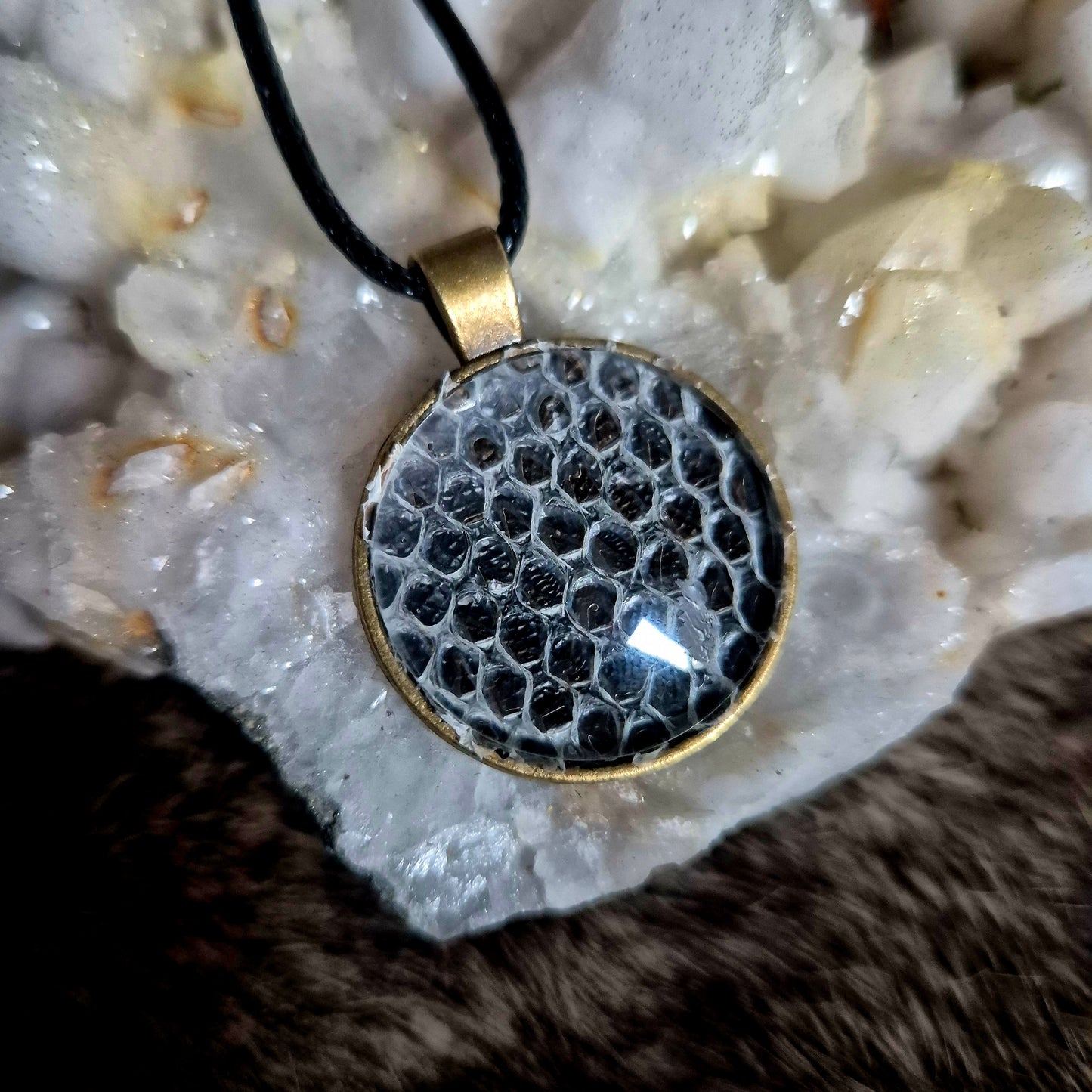 Snake Skin Pendant